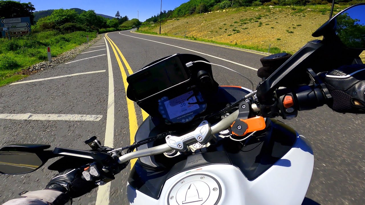 Ducati Multistrada 1200S | R756 | Wicklow Mountains National Park | Sound Engine [RAW Onboard]