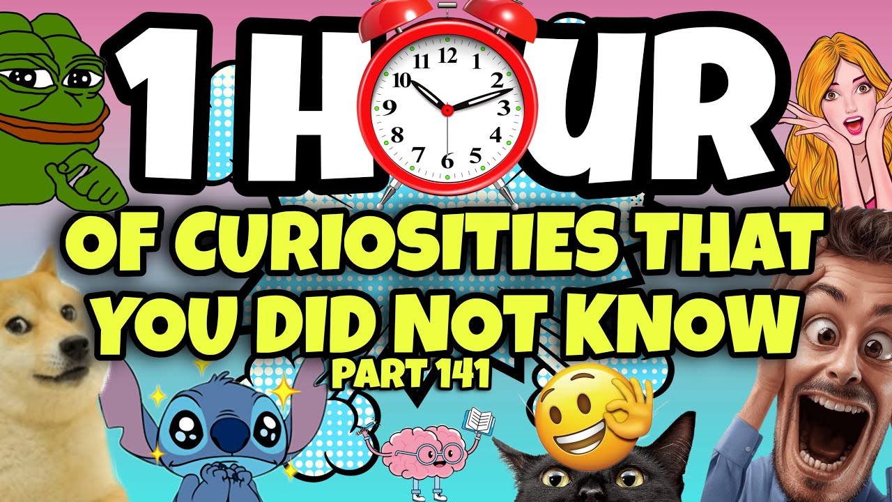 1 HOUR OF CURIOSITIES AND THINGS YOU DIDN’T KNOW 🧠⏰ #141