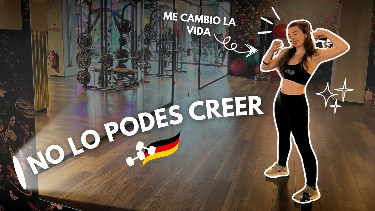 ¿Cómo es gimnasio en Alemania? Spoiler: impresionantes 🤩