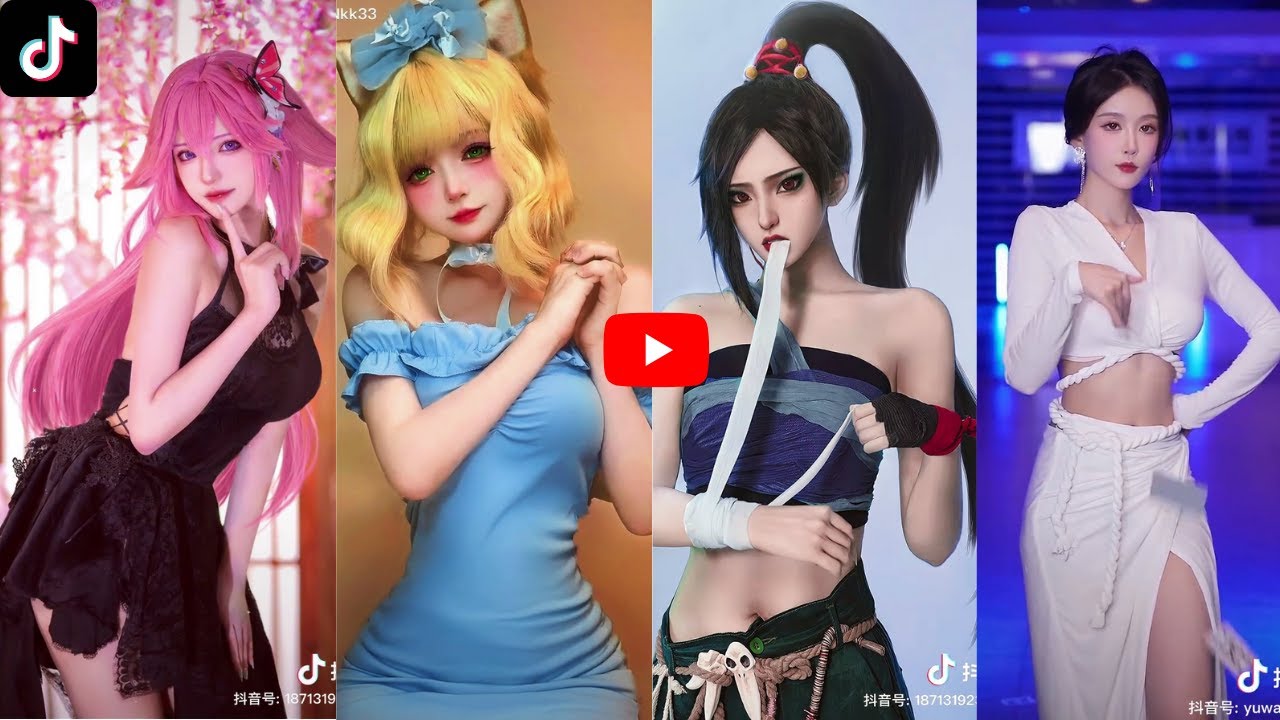 Fighter Vs Beauty Girls Tik Tok Videos Compilation .