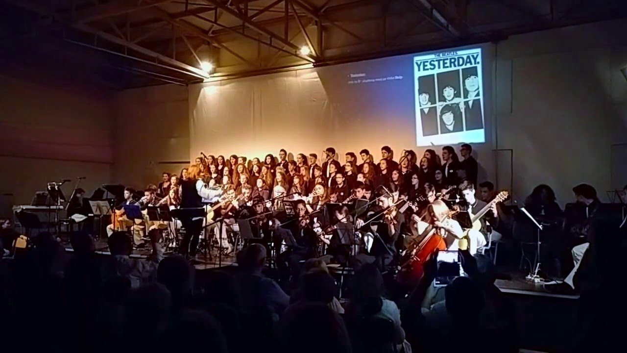 YESTERDAY Beatles.Μουσικό Σχολείο Βόλου.