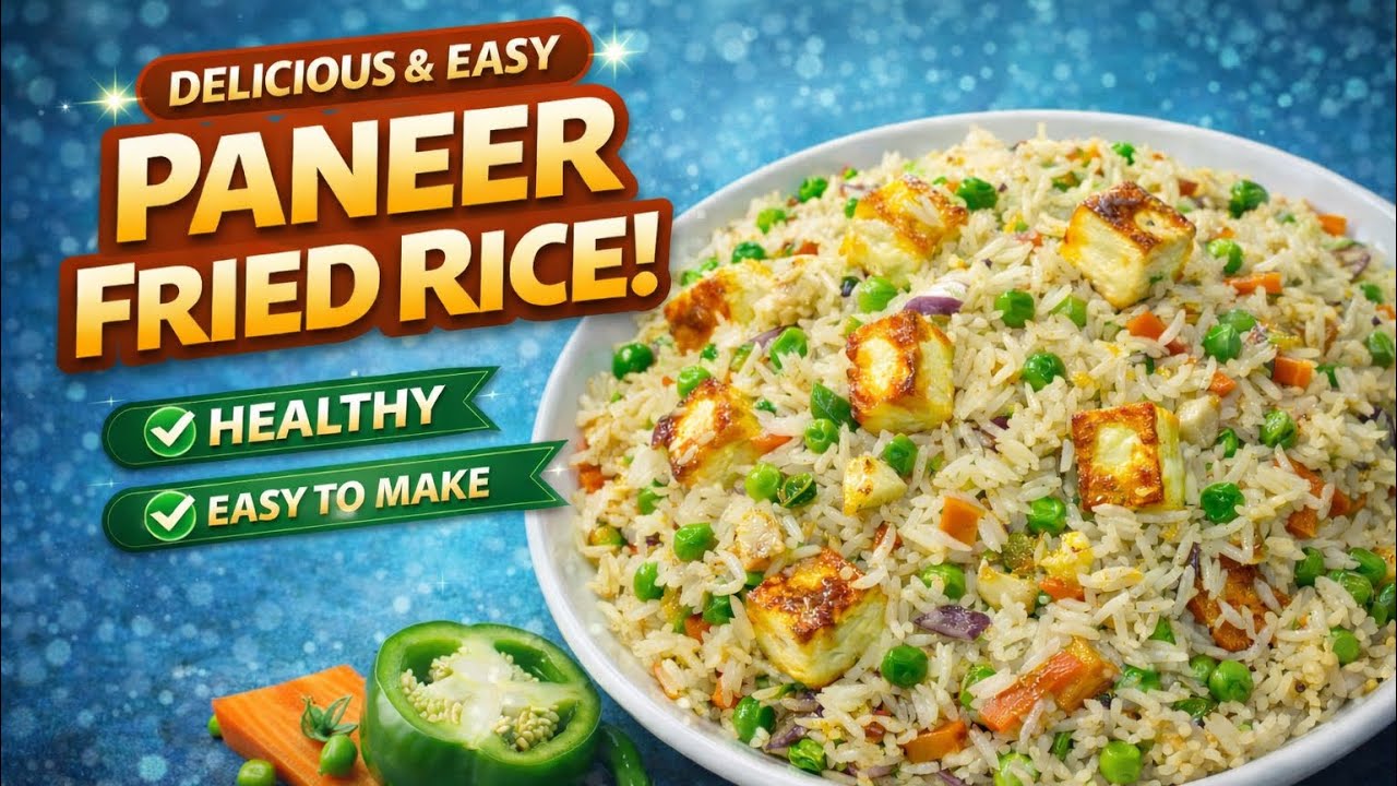 ಸುಲಭ ಹೋಟೆಲ್ ಸ್ಟೈಲ್ ಪನೀರ್ ಫ್ರೈಡ್ ರೈಸ್ (Easy Hotel Style Paneer Fried Rice)