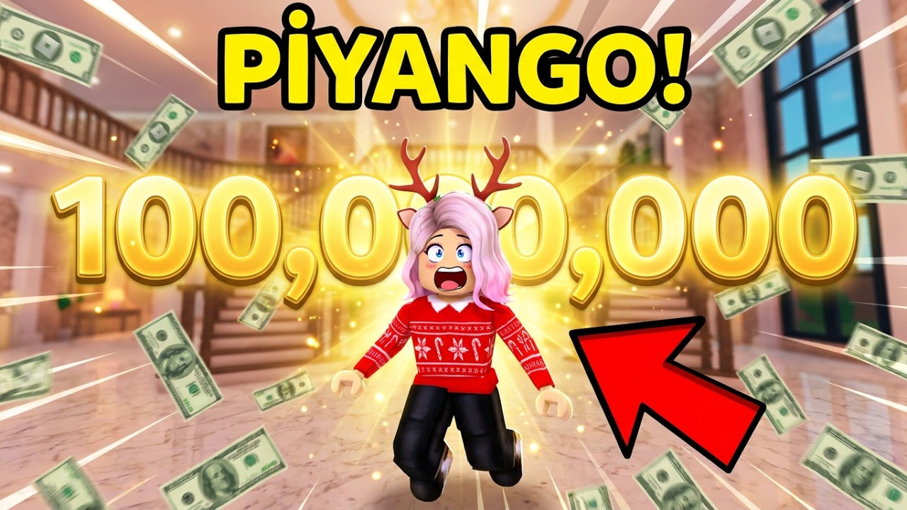 🕊️PİYANGODAN PARA ÇIKTI ZENGİN OLDUK💰ROBLOX Brookhaven🏡RP 🐝AYŞEM ECE ARI