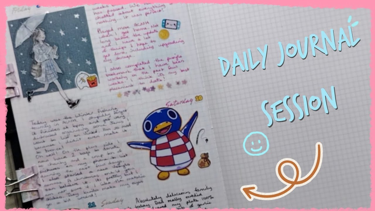 Daily Journal Session 1 - Cozy & Calm Asmr Style