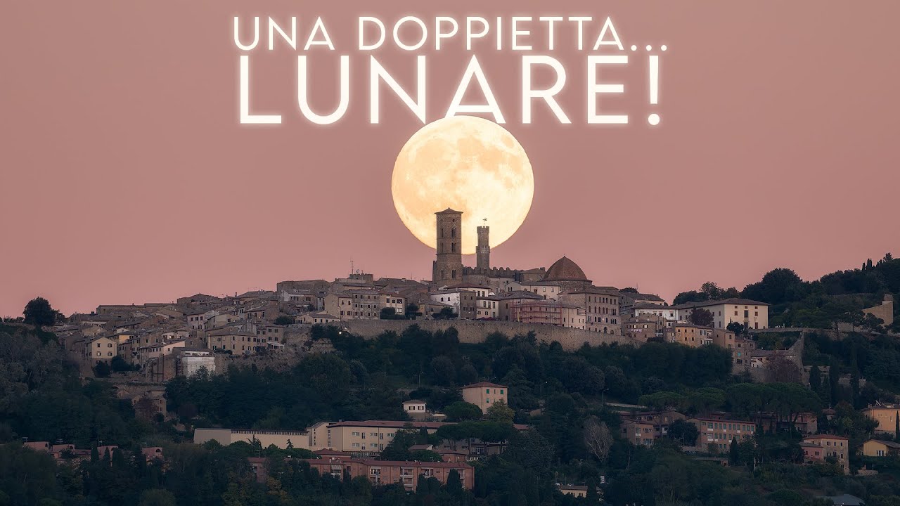 Una doppietta...LUNARE!!! Ho fotografato 2 allineamenti in 2 giorni: Volterra e San Miniato | Vlog