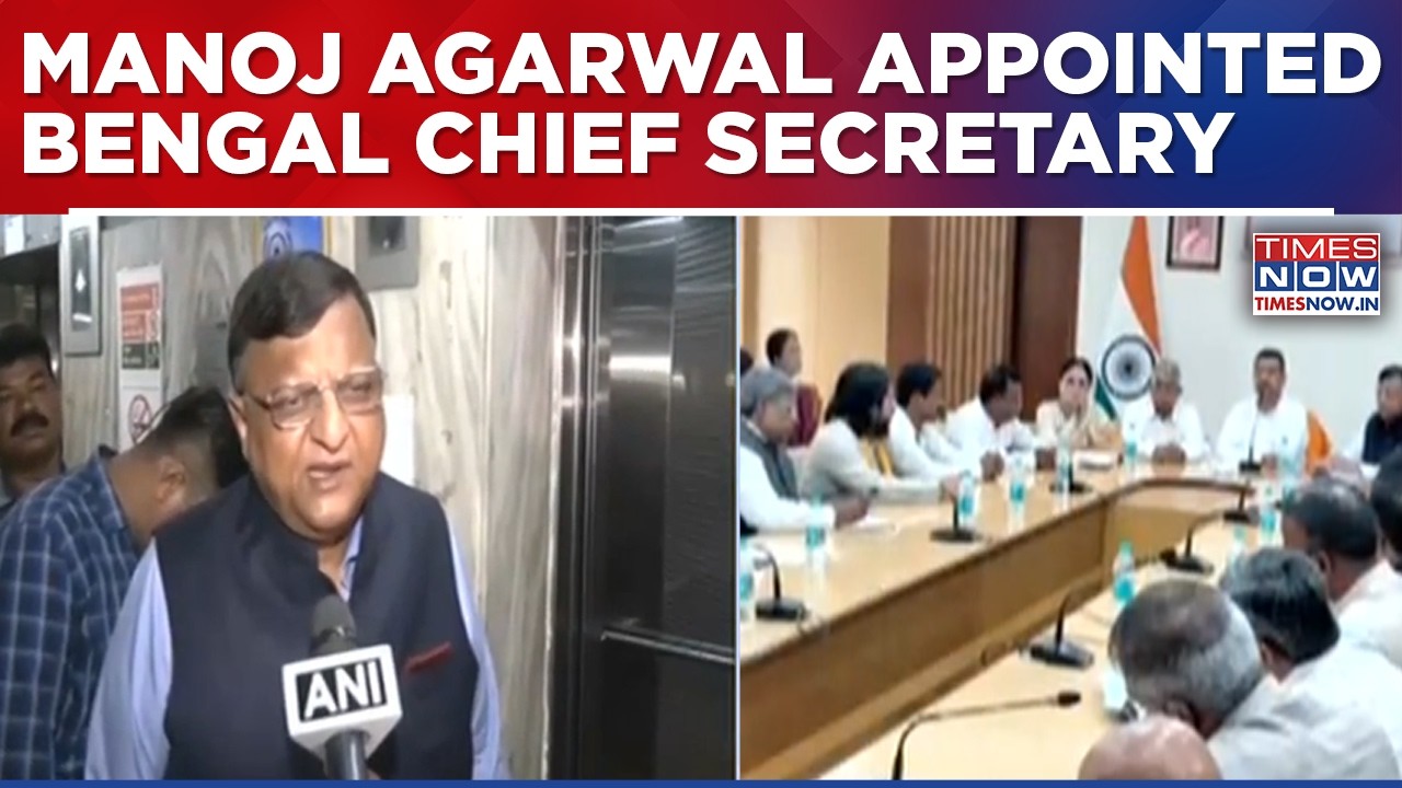 Ex-WB Chief Electoral Officer Manoj Agarwal Appointed Bengal Chief Secretary Amid TMC's  Allegations