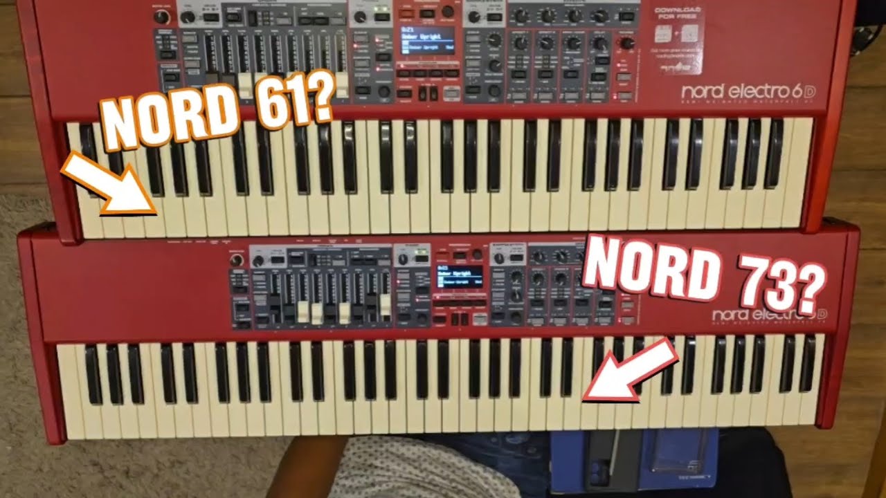 Diferença nord electro 6D 61 e 73