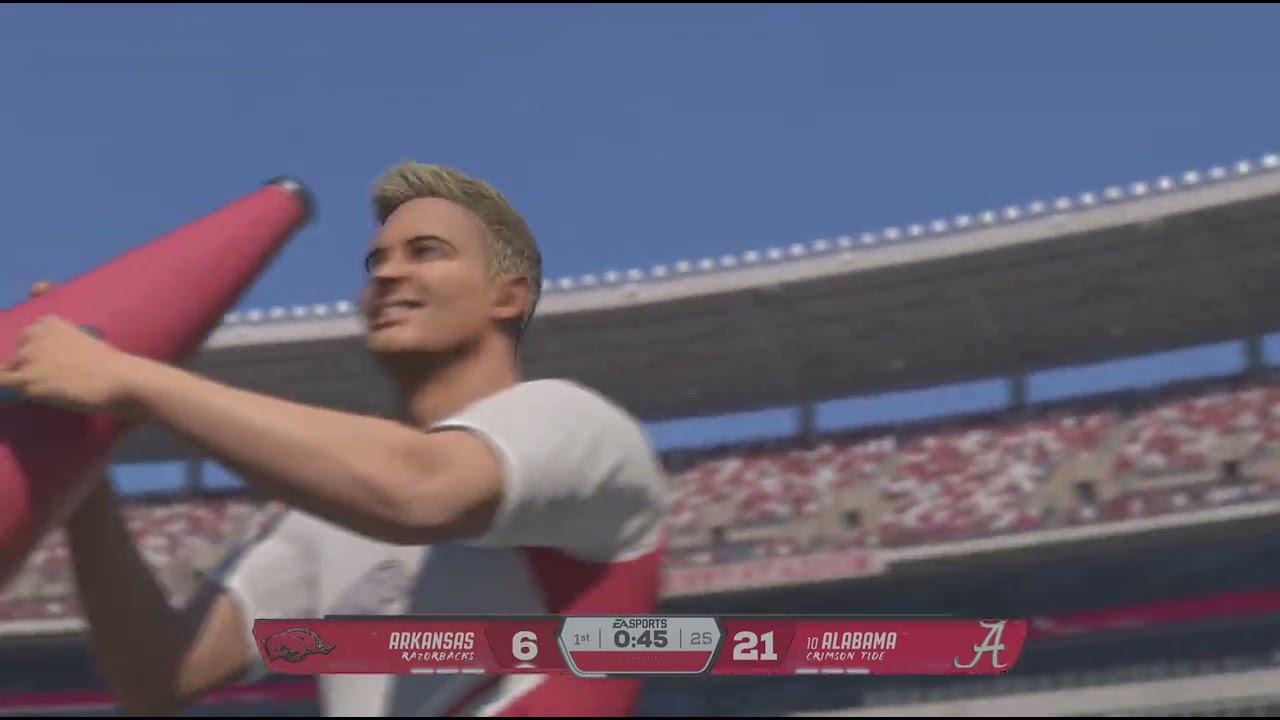 ARKANSAS VS ALABAMA (SEC) EA SPORTS College Football 26 PS5 4K60FPS