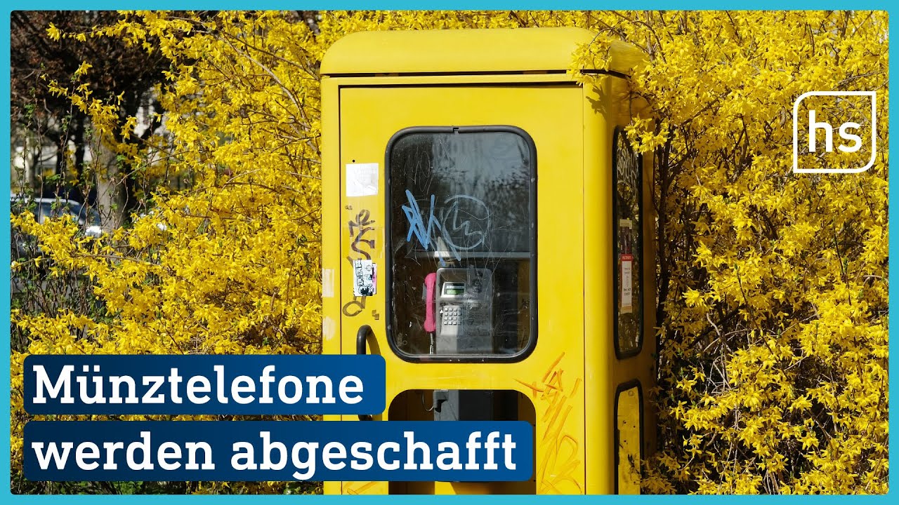 Wir verabschieden die letzten Telefonzellen in Hessen | hessenschau