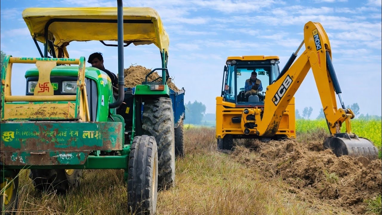 New JCB 3dx Eco Loading Mud Tractor's | john deere Mahindra Tractor , NewHolland Tractor 