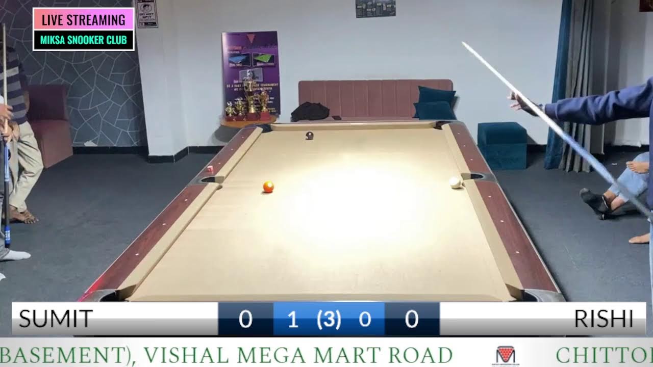POOL TOURNAMENT RISHI BHATI VS SUMIT PUNAR