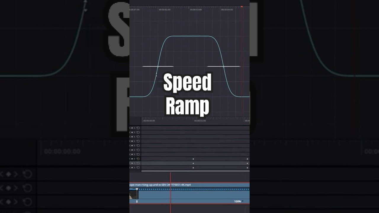 Speed Ramping in DaVinci Resolve 20 - Keyframe Editor