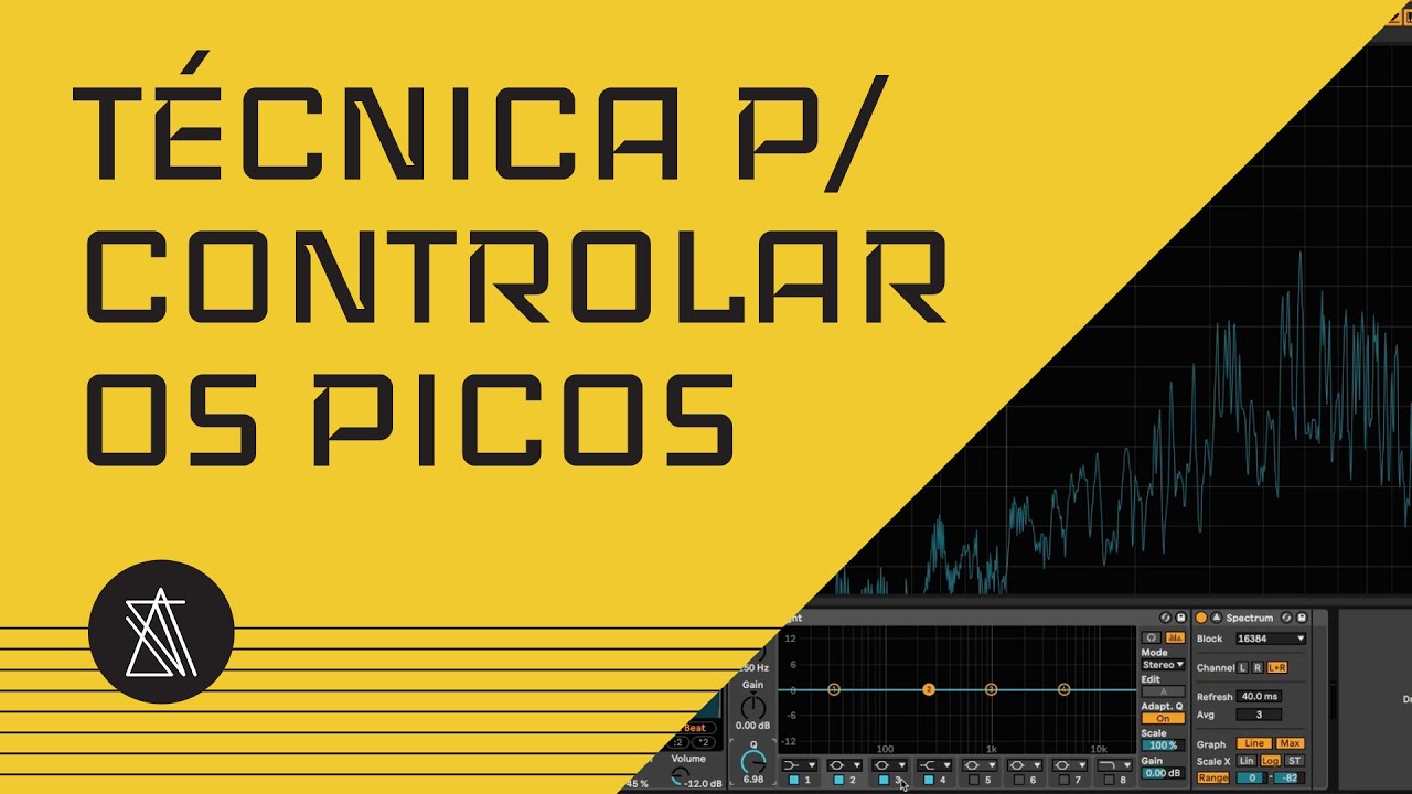 T&eacute;cnica para controlar os picos ressonantes