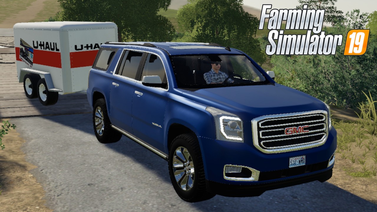 FS19 - 2020 GMC Yukon XL - NEW CAR MOD for Farming Simulator 2019 ROLEPLAY
