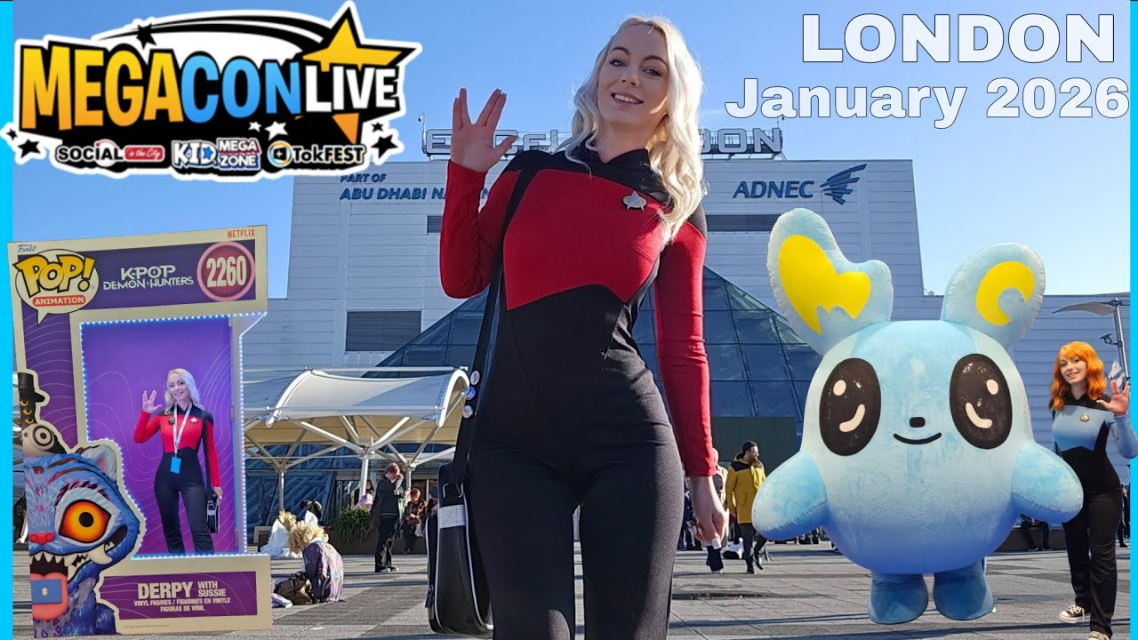 Видеоблог с фестиваля Megacon London Comic Con 2026