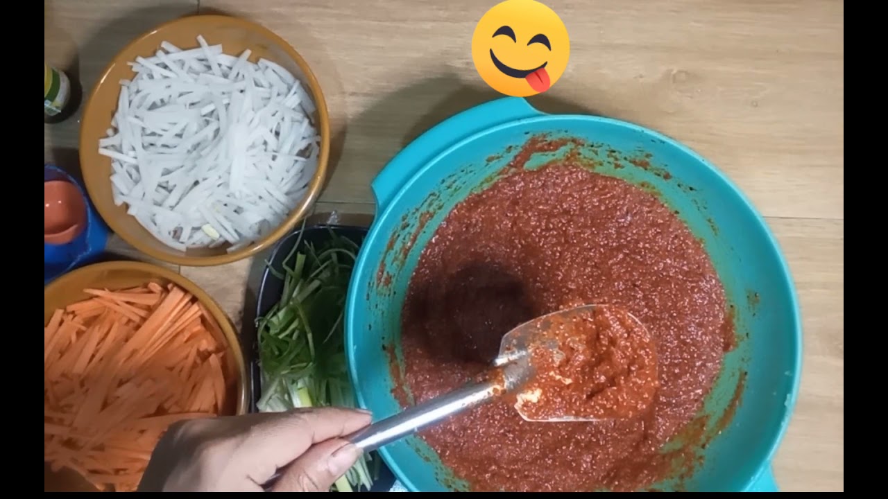 Kimchi with Apple and Pear recipe | Pinoy Style