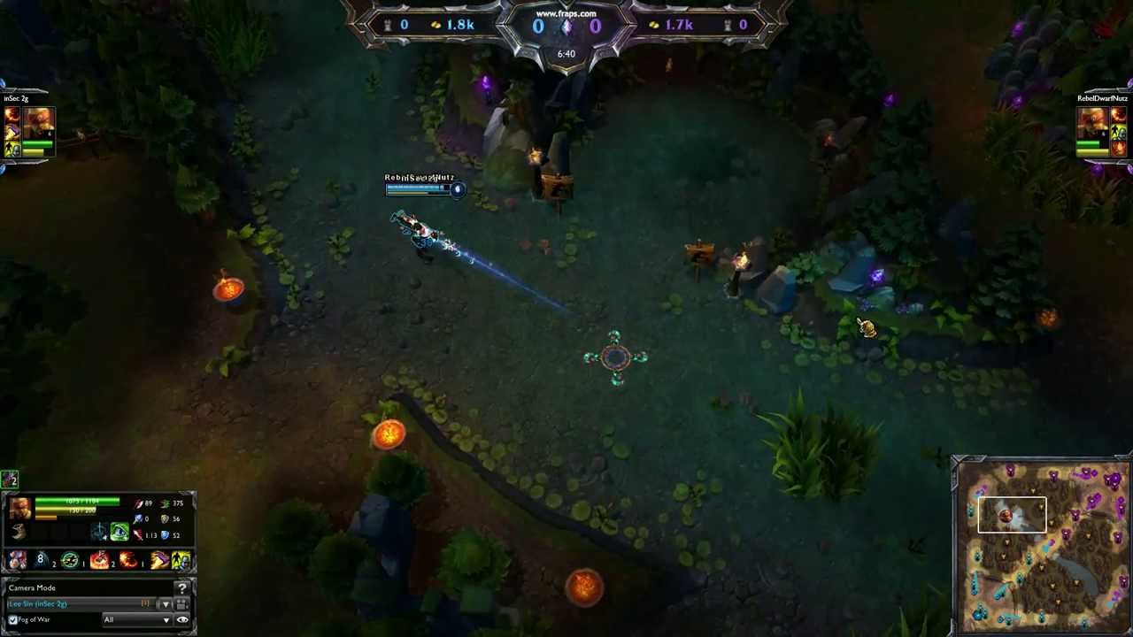 How to ward kick as Lee Sin.