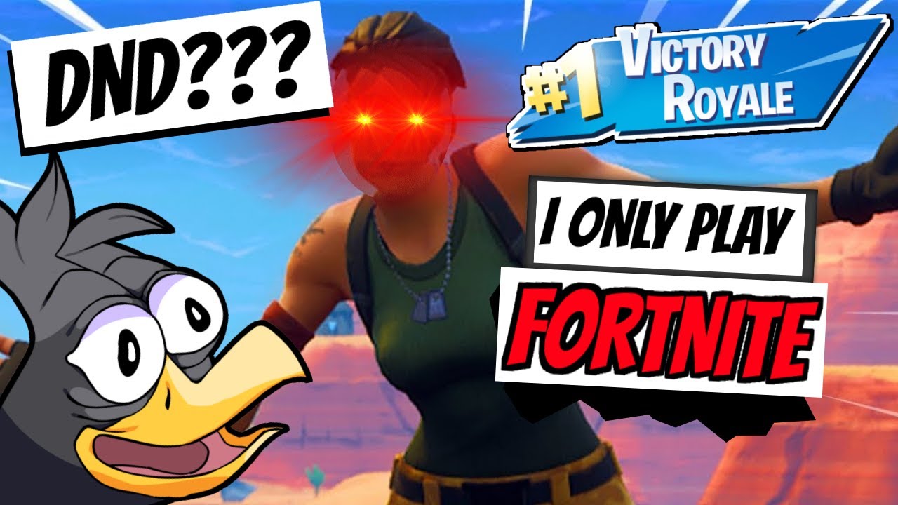 FORTNITE OBSESSED Player ABANDONS DnD Game! | RPG Horror Stories