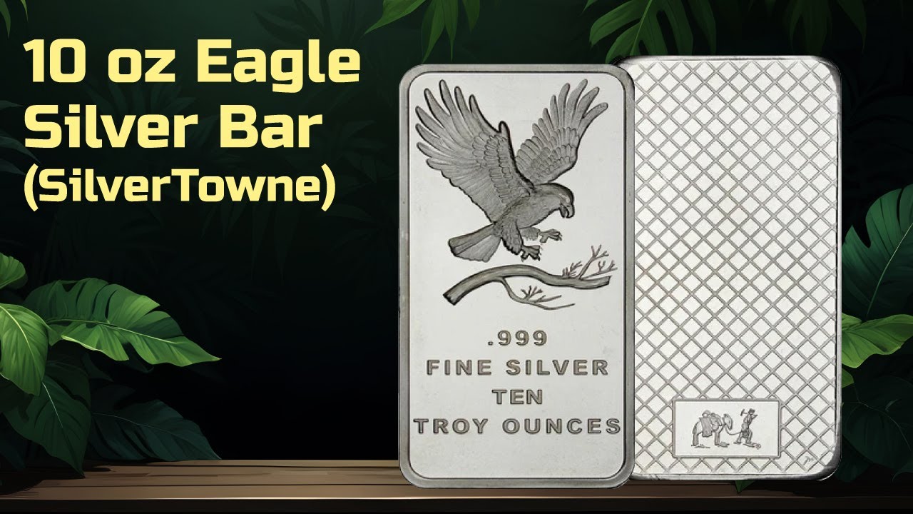 The Beauty of the 10 oz Eagle Silver Bar | BOLD Precious Metals