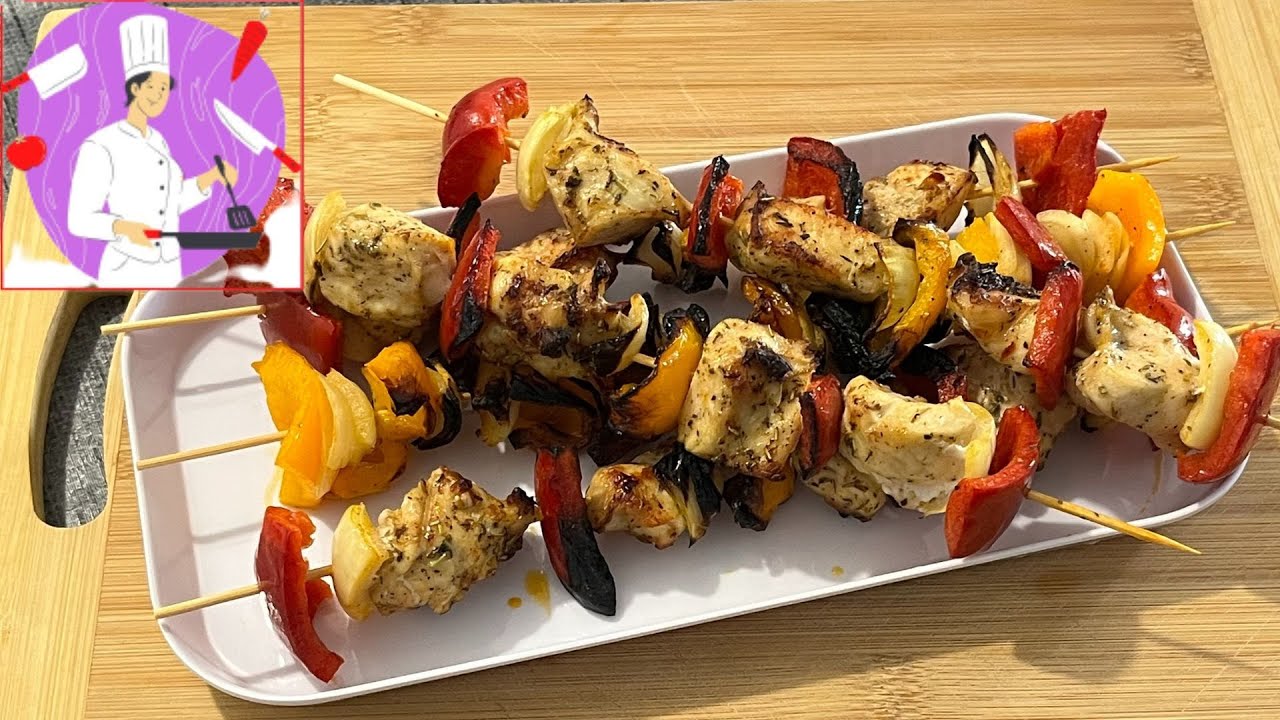 Простой рецепт маринованных куриных шашлыков