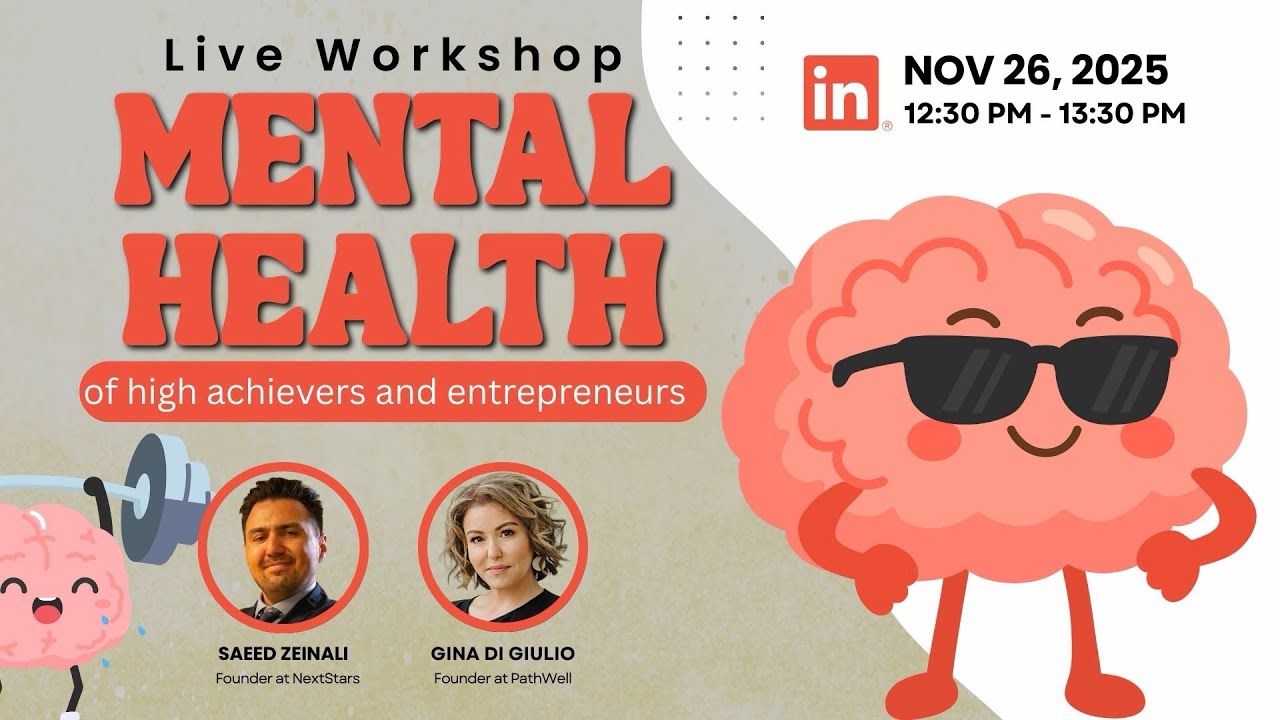 Entrepreneur Mental Health: Avoiding Burnout with Dr. Gina Di Giulio | NextStars
