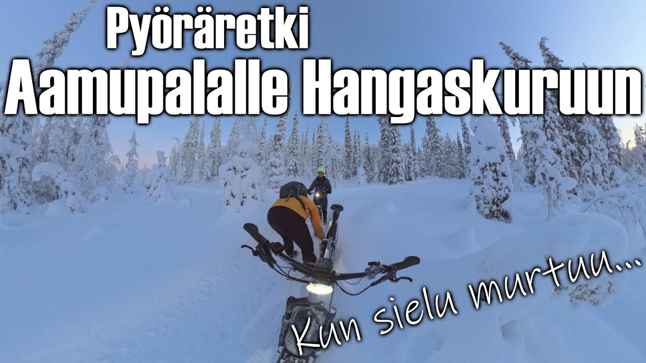 Pyöräretki aamiaiselle Hangaskuruun