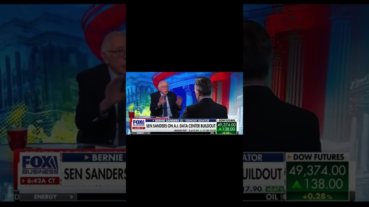 Bernie Sanders Calls for Moratorium on AI Data Center Buildout