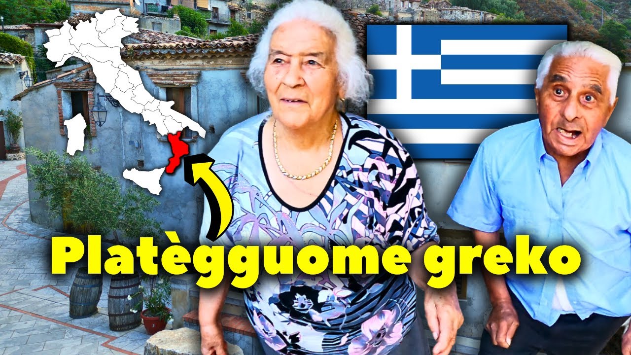 La LINGUA GRECA tra la GENTE in CALABRIA