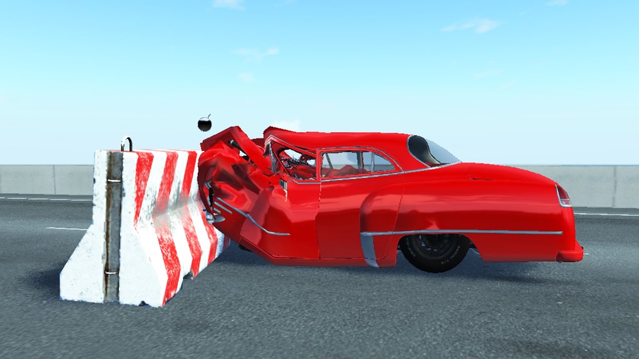 В ОТБОЙНИК на МАКСИМЛЬНОЙ СКОРОСТИ в BEAMNG DRIVE