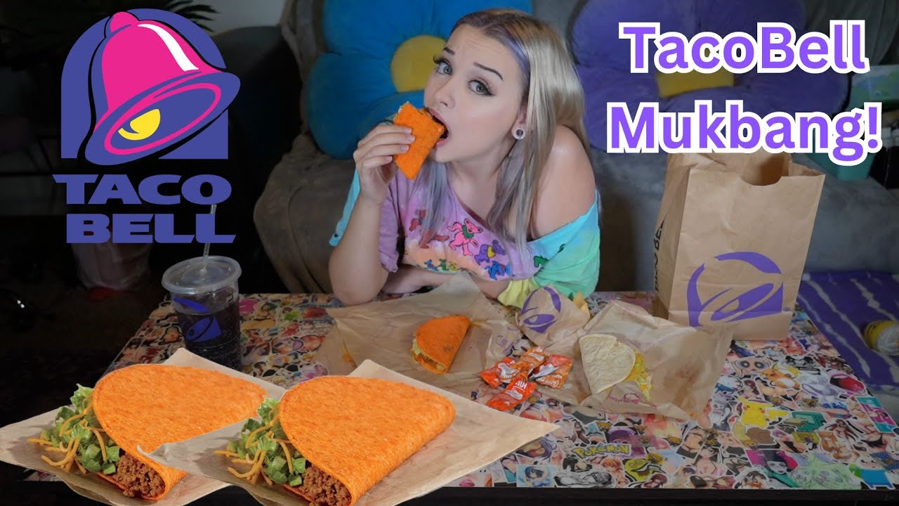 Tacobell Mukbang and Chit Chat with Me