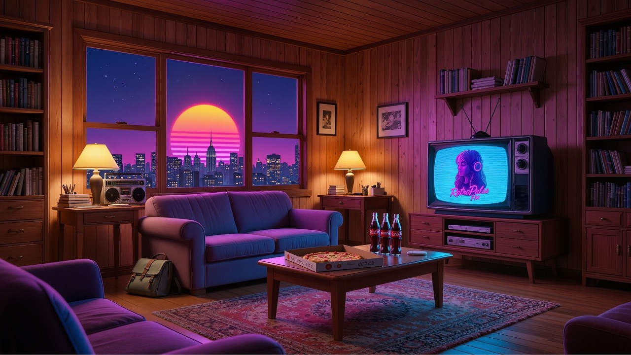 80s Synthwave & Retrowave Lofi Music | Chill Nostalgia Mix to Relax, Dream 🌌 | Remember This Feeling