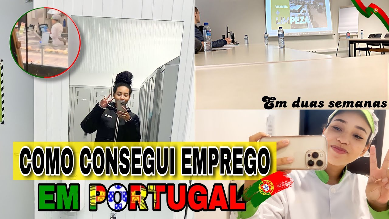 PRIMEIRO EMPREGO EM PORTUGAL 🇵🇹 @27claricedias