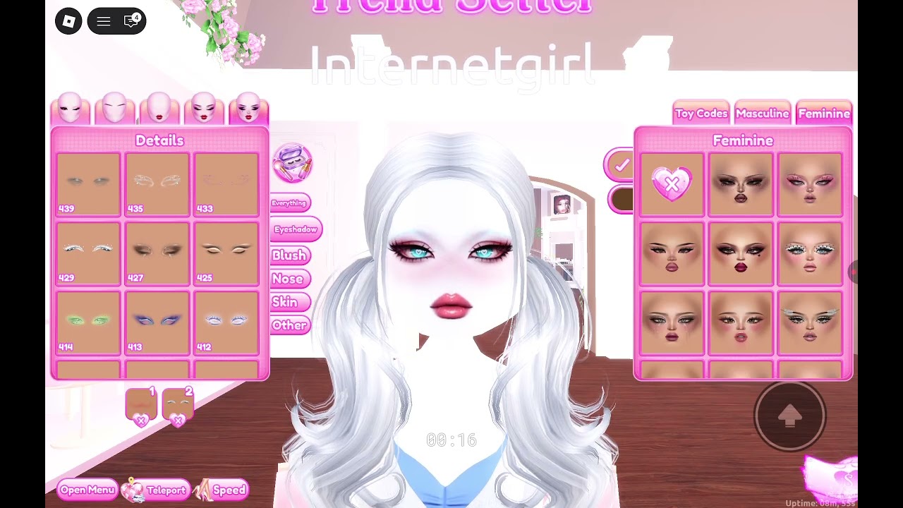 Playing the NEW Valentines day 💕💖 update in dti !!!!!