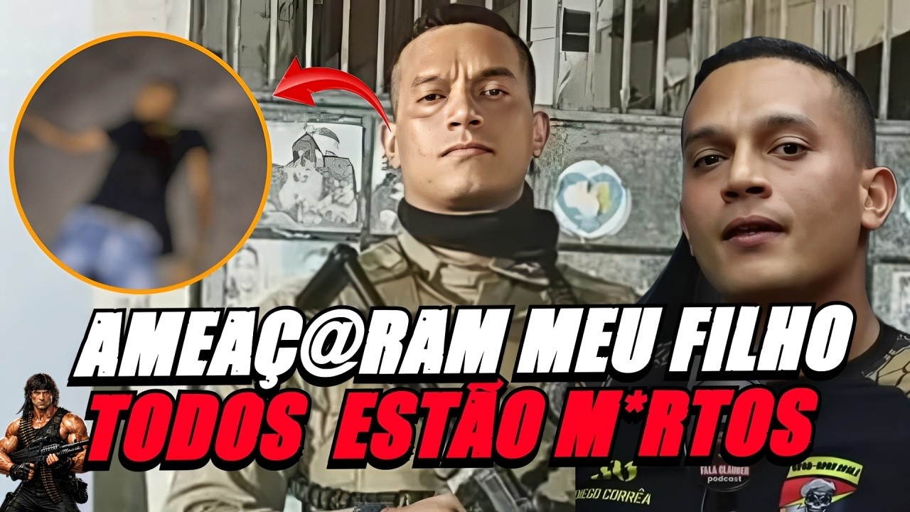 PM REVELA O QUE ACONTECEU NO DIA QUE AMEAÇARAM O SEU FILHO