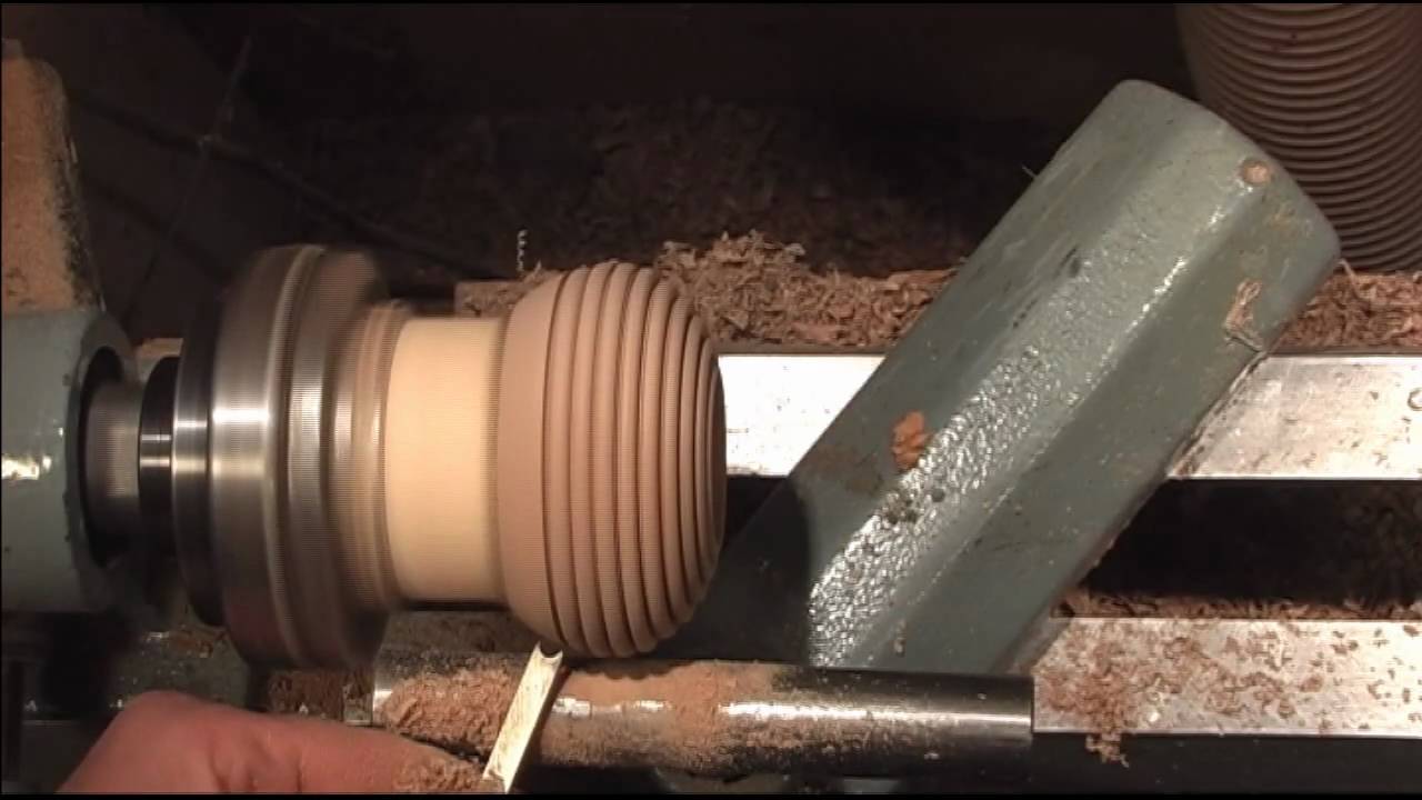 Woodturning  Candle Holder For Tee Lights Using A Bead tool.