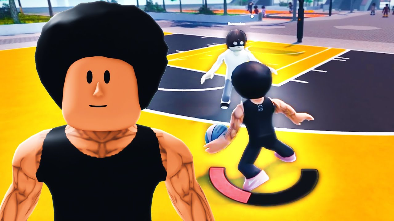 Эта НОВАЯ игра Roblox «Баскетбол» завоёвывает популярность! (Практический баскетбол)
