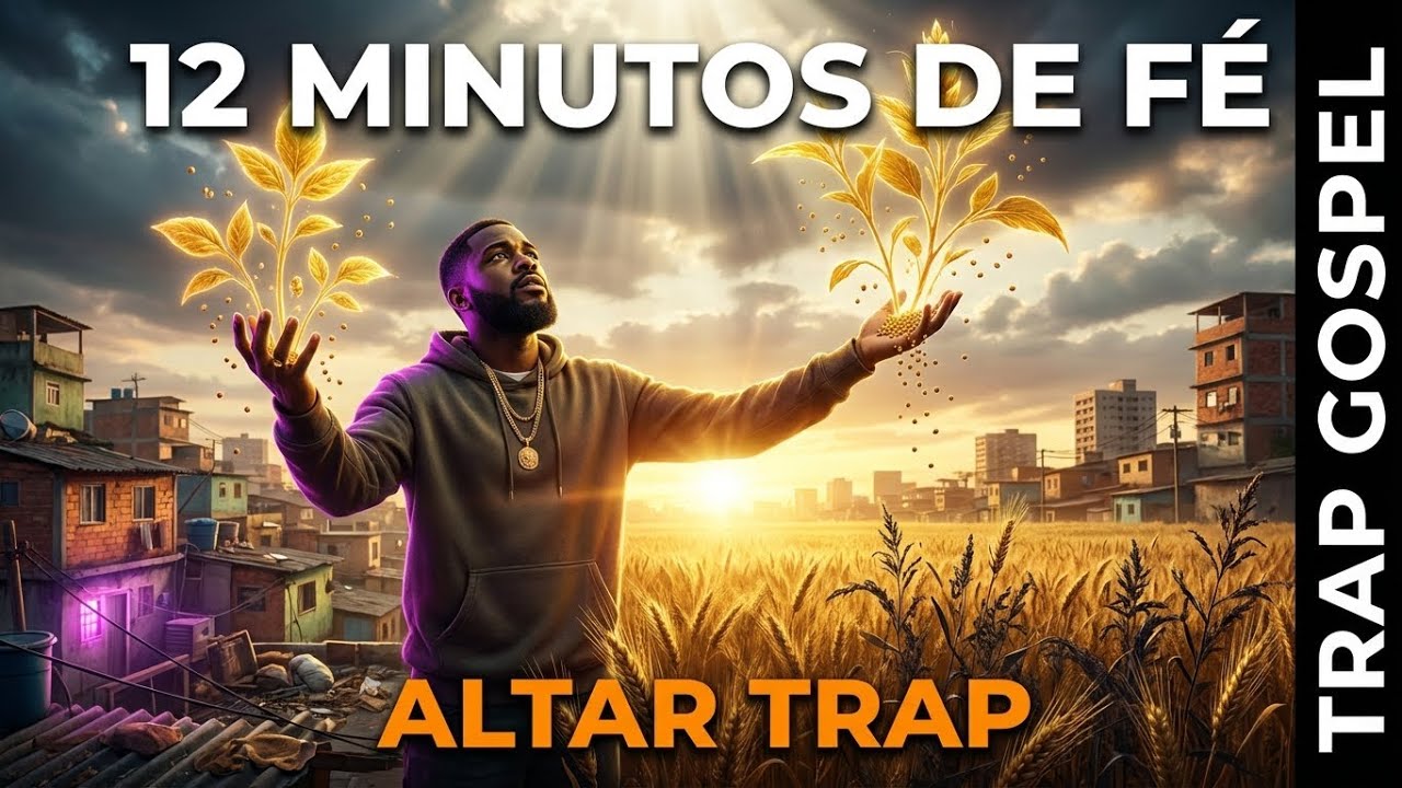 12 MINUTOS de Fé: Parábolas de Jesus que Tocam o CORAÇÃO 🔥 Trap Gospel