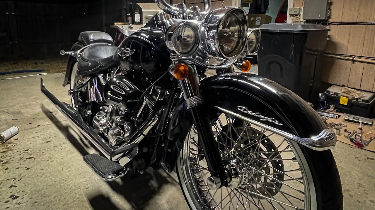 Getting The Softail REAL LOW (2