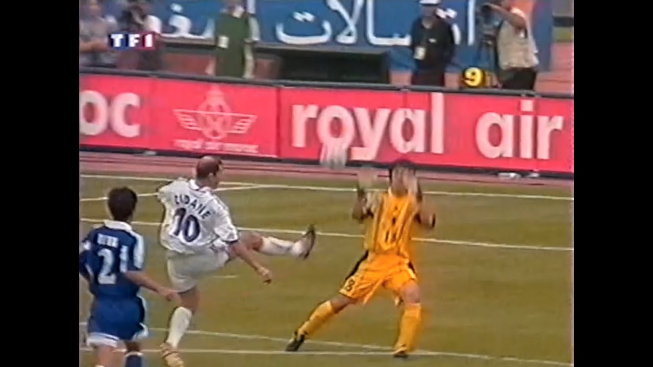 Zidane vs Japan (2000.6.4) Tournoi Hassan II 2000