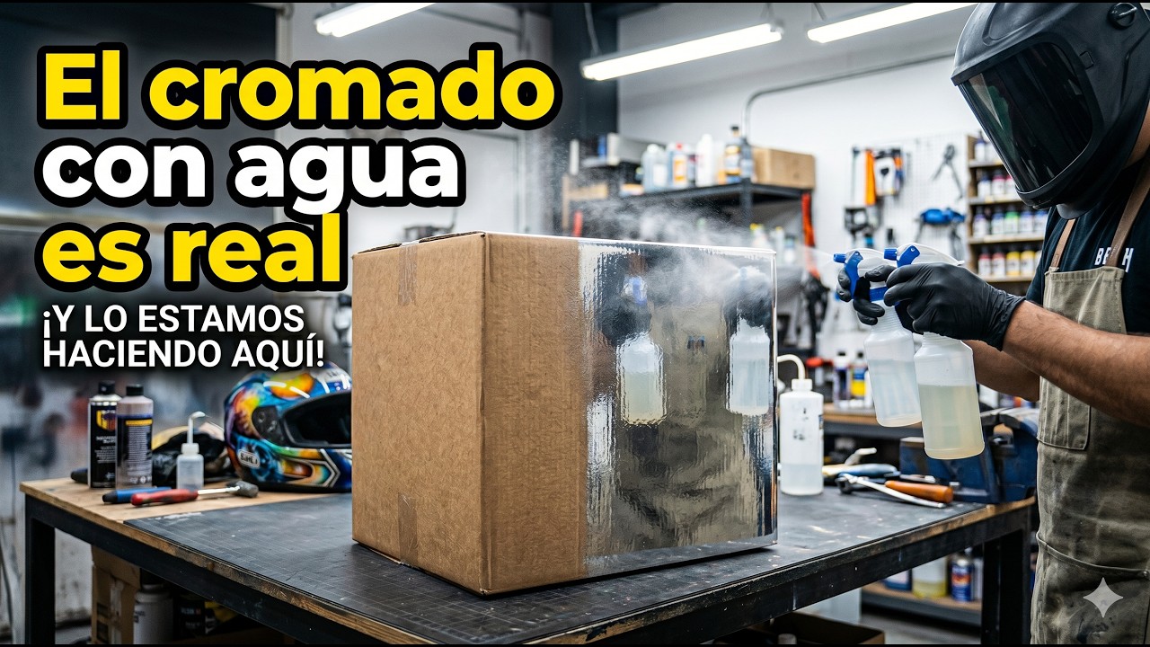 Cromado de plasticos🚀🚀🚀 chrome paint perfected