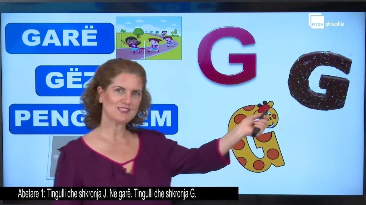 Tingulli dhe shkronja J. Në garë. Tingulli dhe shkronja G. | Abetare 1