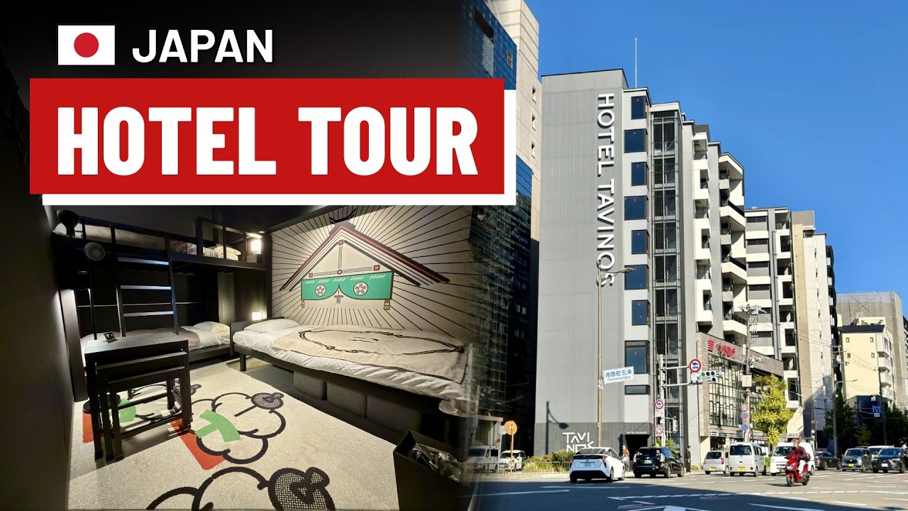 🇯🇵🛏️ Где остановиться в Японии? Отель TAVINOS, Киото. Экскурсия.