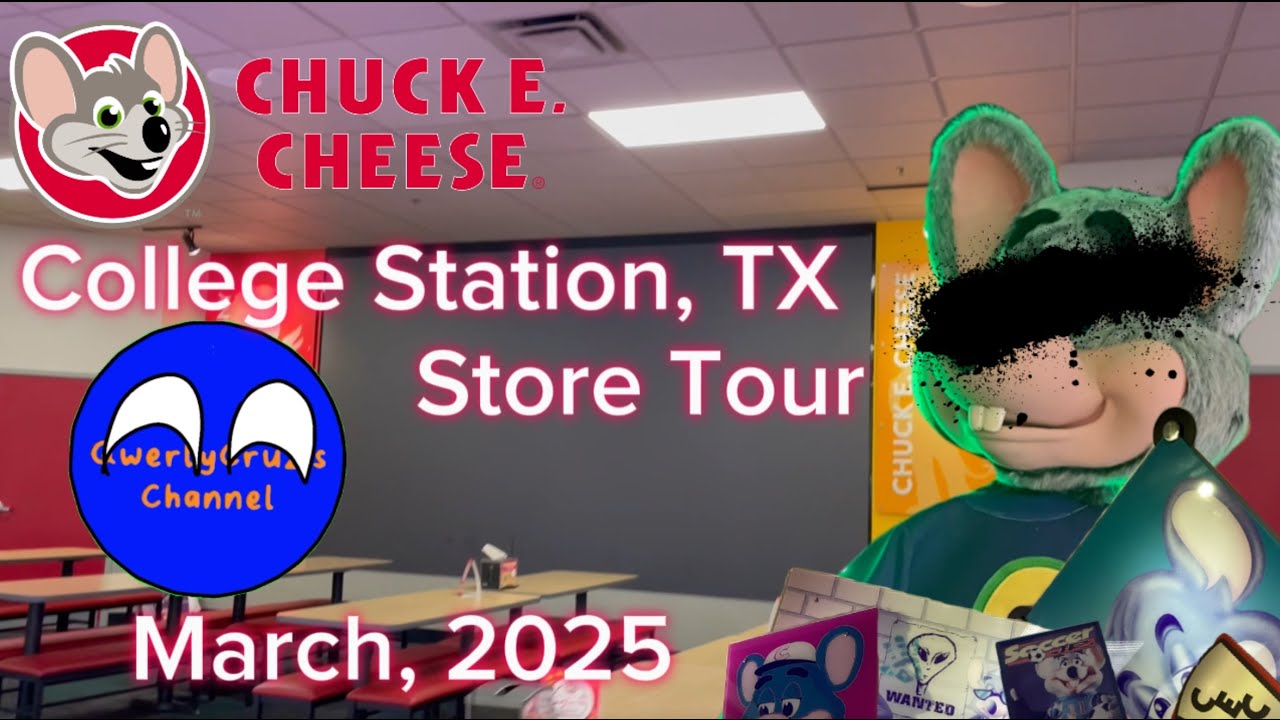 Chuck E. Cheese’s - College Station, TX - Store Tour - March 2025