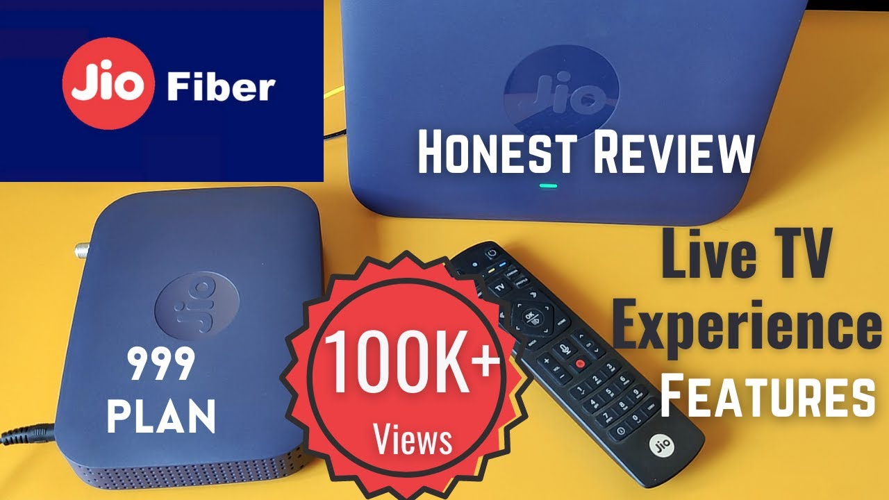 Jio Fiber 999 Plan| Honest Review| All details about Trial, Settop Box & Live TV Experience