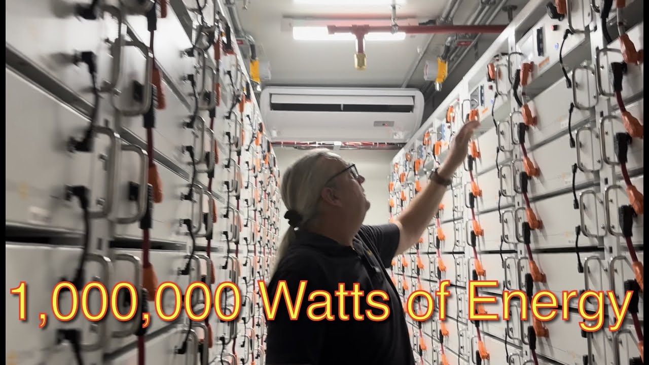 Million Watts of Storage Energy in an all in one system