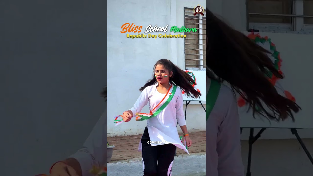 Bliss School Mathura | Republic Day Celebration 🇮🇳