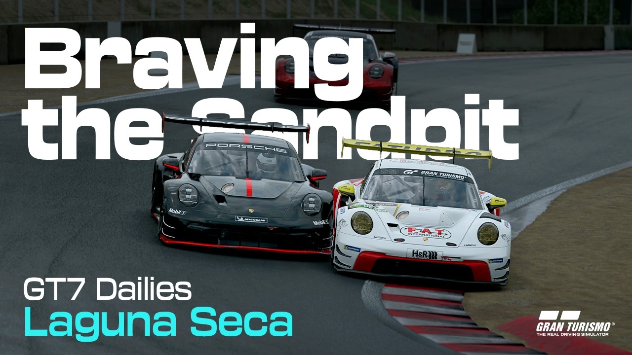 💥 GT7 Live Dailies – Laguna Seca – Time Trial – Porsche 911 GT3