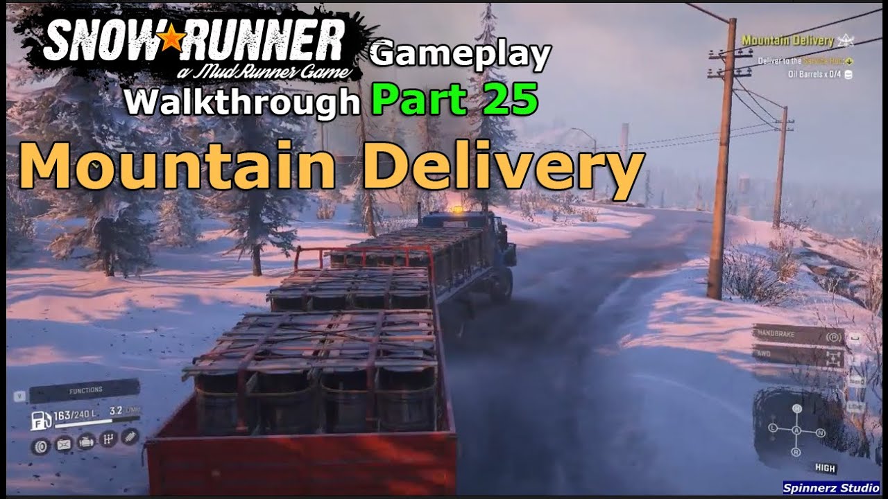 SnowRunner - Mountain Delivery  | SnowRunner Alaska Phase 1