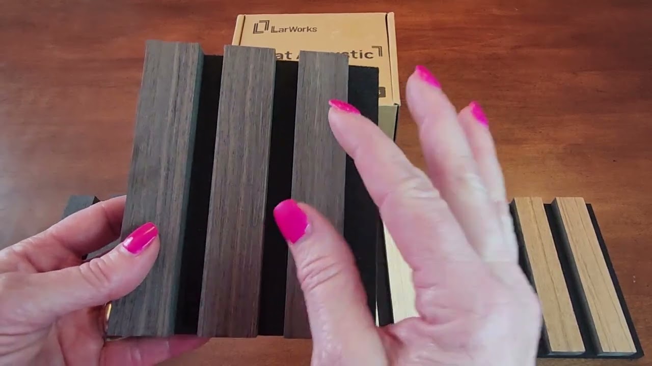 Larworks Wood Slat Acoustic Panels