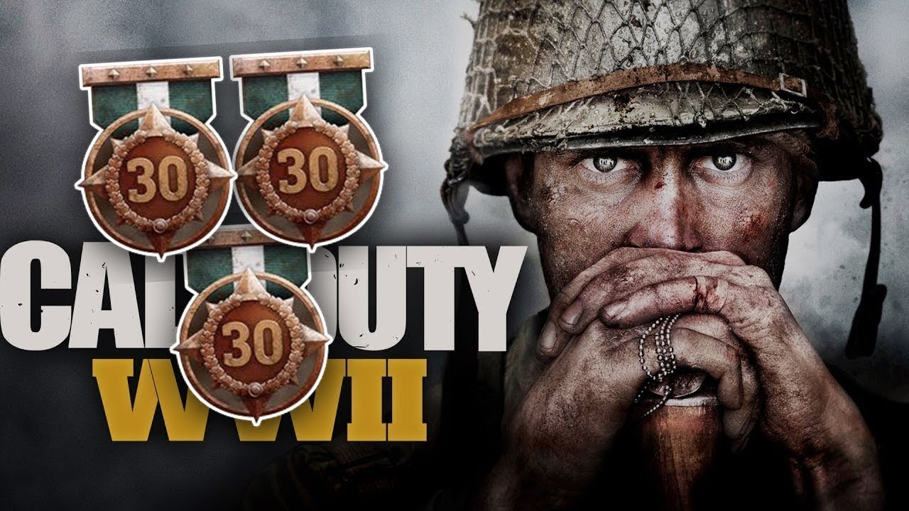CoD WW2 VICIOUS NUCLEAR MEDAL (41 KILLSTREAK)